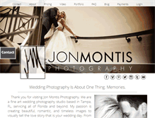 Tablet Screenshot of jonmontisphotography.com